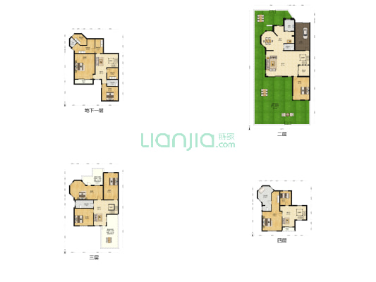 紫庐家园 8室5厅5卫 461平方