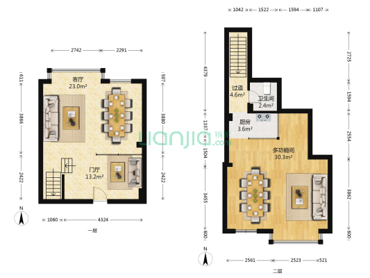 金沙揽胜二期 1室1厅1卫 100平方