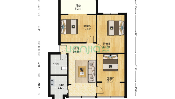 建设路10号二手房实景图