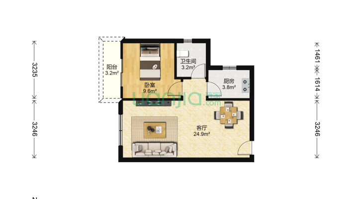 启明家园二手房实景图