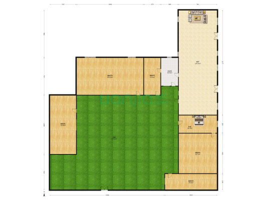 东村村植里 1室1厅1卫 950平方