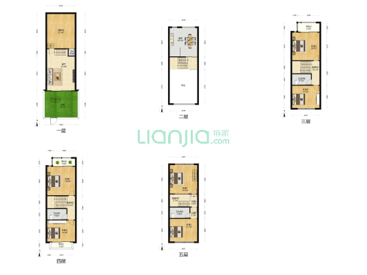 金康凤江苑 6室1厅4卫 233平方