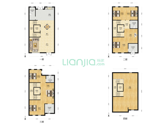 八达旺庄东区 7室2厅5卫 508平方