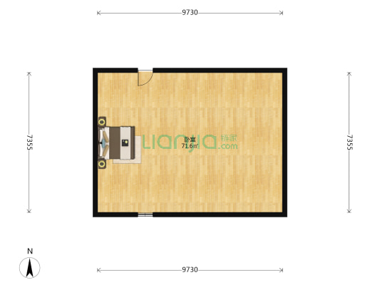 荣庆大厦 1室0厅0卫 59平方