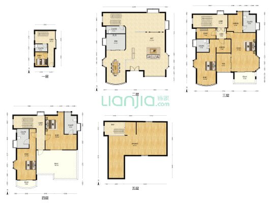 黄沙岛别墅 8室1厅6卫 569平方