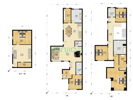 静鼎安邦府邸(别墅) 6室3厅4卫 478平方