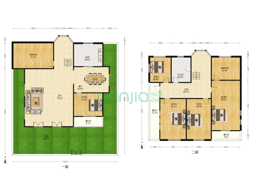 东方今典 5室2厅1卫 329平方