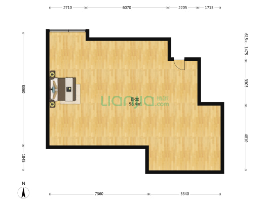 通园 1室0厅0卫 119平方