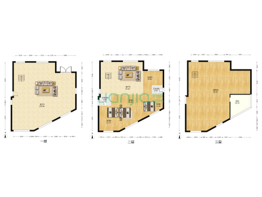 上岭尾 4室2厅2卫 234平方