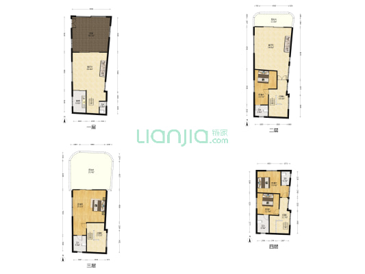 容桂单家桂洲社区 4室2厅5卫 310平方