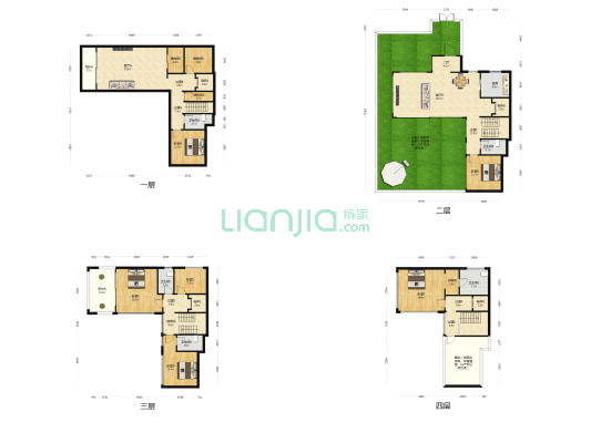 北辰府颐园 6室2厅5卫 285平方
