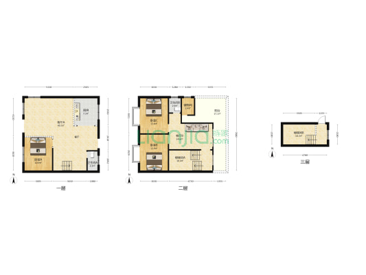 安阜社区 3室2厅2卫 150平方