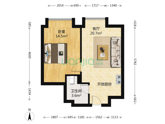 房主诚心出售 看房方便 封闭式小区 管家服务