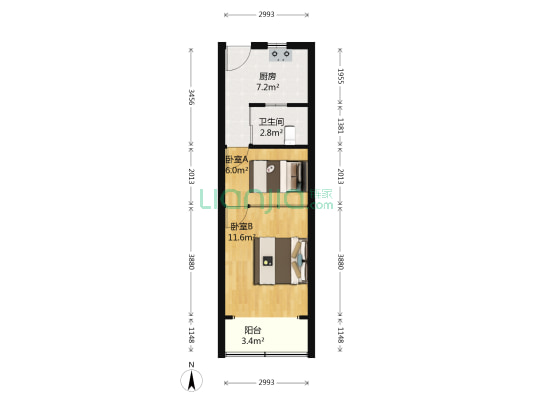 平型关路235弄 2室0厅1卫 40平方