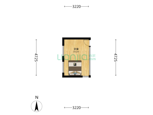 星隆国际广场 1室0厅0卫 57平方