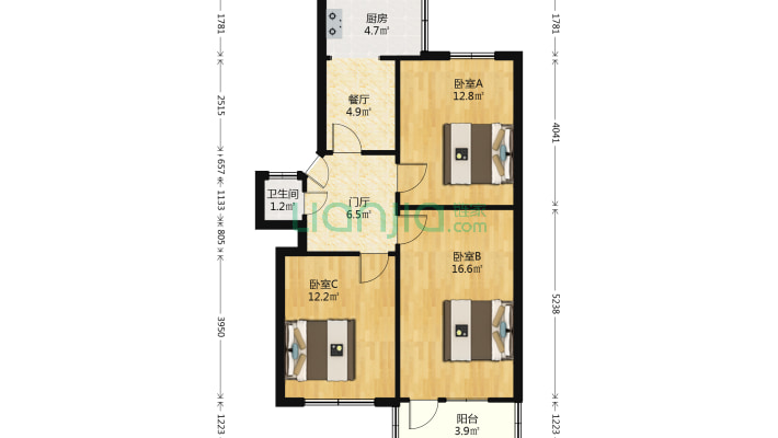 交通厅水泥厂东区二手房实景图