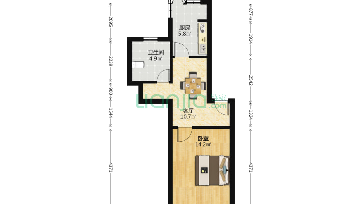 月桂苑二手房实景图