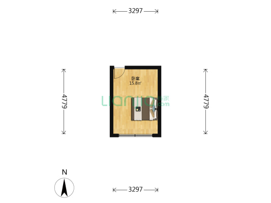 瞿溪新村 1室0厅0卫 29平方