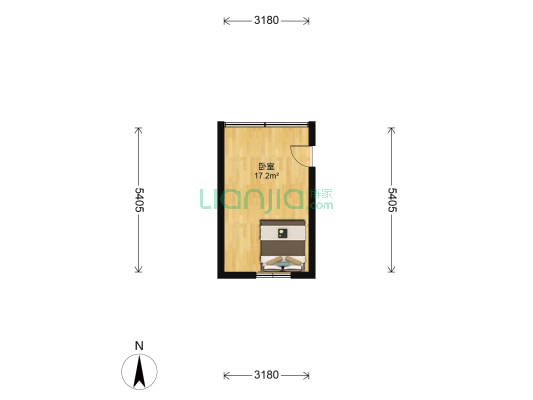 四德里 1室0厅0卫 16平方