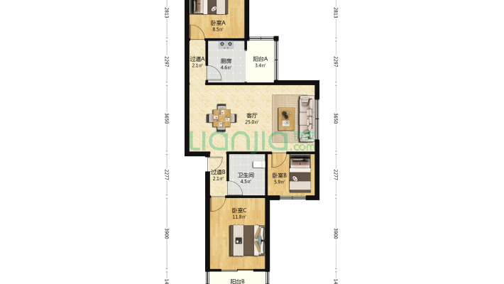 南苑里小区二手房实景图
