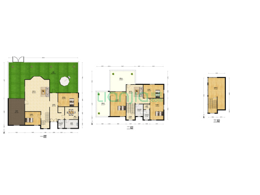 小李村别墅 5室3厅3卫 327平方
