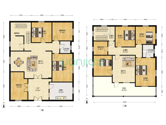 庞浜新村 6室2厅2卫 239平方