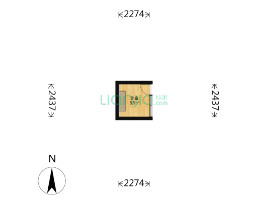 文昌胡同 1室0厅0卫 8平方