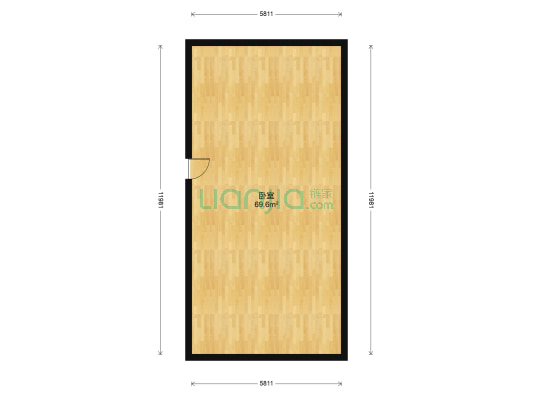 苏州城市生活广场 1室0厅0卫 58平方