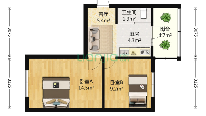 锅炉一新区二手房实景图