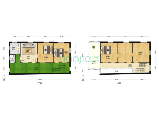 福海宫后巷 3室1厅1卫 109平方