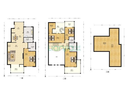 金地芙蓉世家 4室2厅4卫 222平方