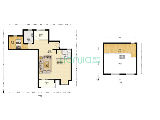 正荣悦棠湾 2室1厅1卫 132平方