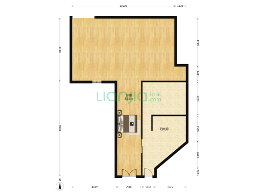 同里镇 1室0厅0卫 108平方