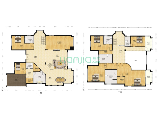 锦绣香江花园郁金香园 7室2厅6卫 452平方