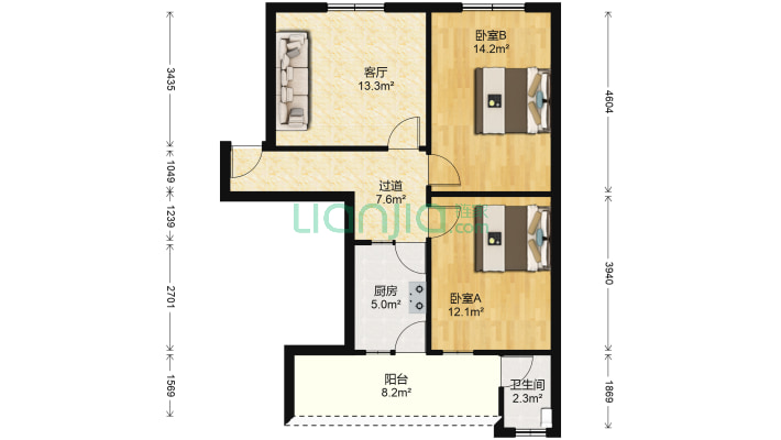 汉口路二段98号二手房实景图