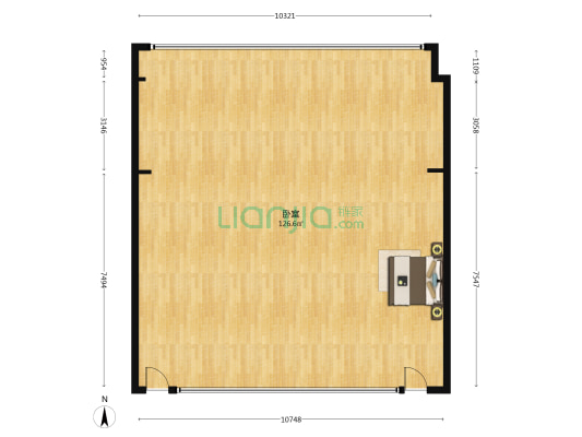 七星财富中心 1室0厅0卫 204平方