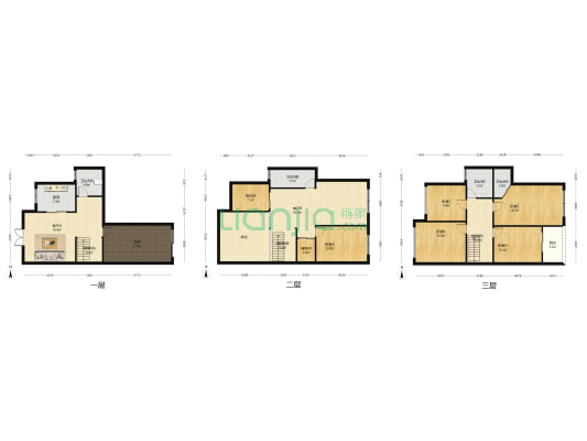 天地豪庭 5室2厅4卫 258平方
