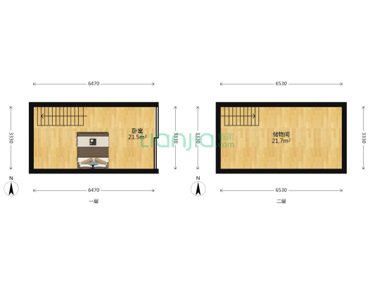 金润广场二期 1室0厅0卫 33平方