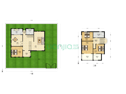 腾谷苑 4室2厅2卫 185平方