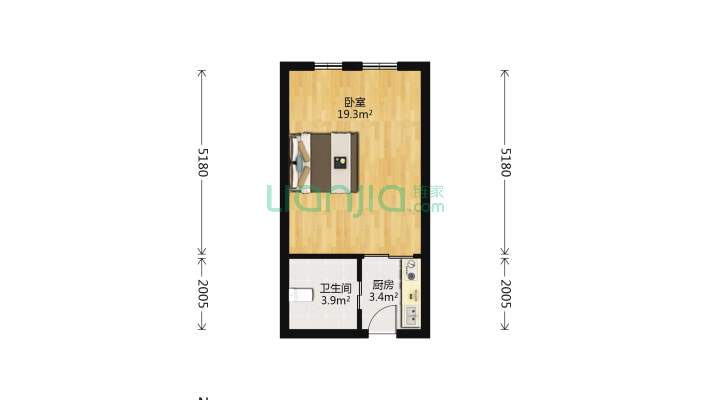 桂花城酒店公寓二手房实景图