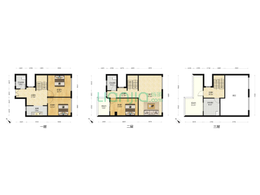 华宇锦绣府 3室1厅3卫 189平方