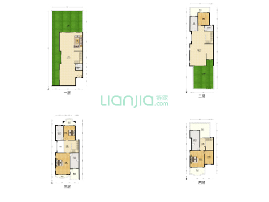 江畔豪庭 4室2厅5卫 392平方