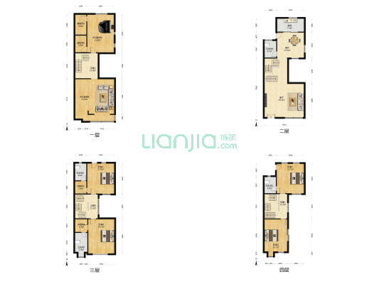 中景水岸 6室2厅4卫 288平方