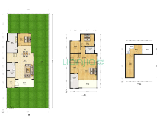 孔雀城二期瑞园 4室1厅3卫 193平方