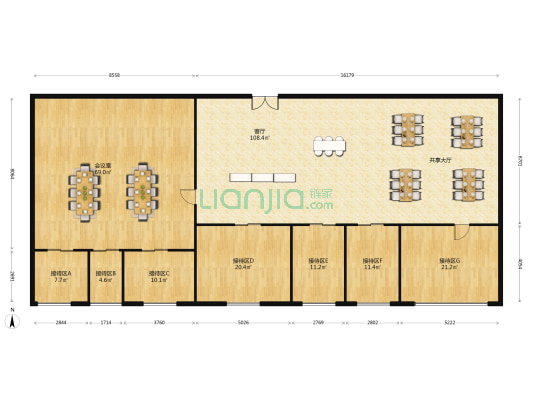 西湖广告大厦 1室1厅0卫 356平方