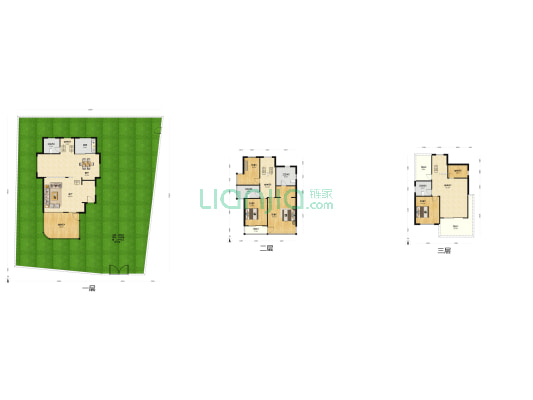 大奇山居玉树园 4室2厅4卫 262平方
