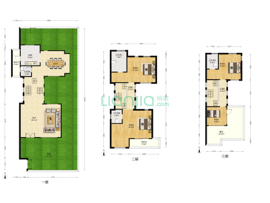 香洲里 4室1厅4卫 260平方