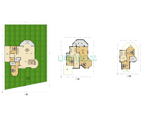 左岸名苑茉莉花舍 6室1厅5卫 348平方