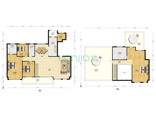 碧桂园·国湖 4室1厅3卫 264平方