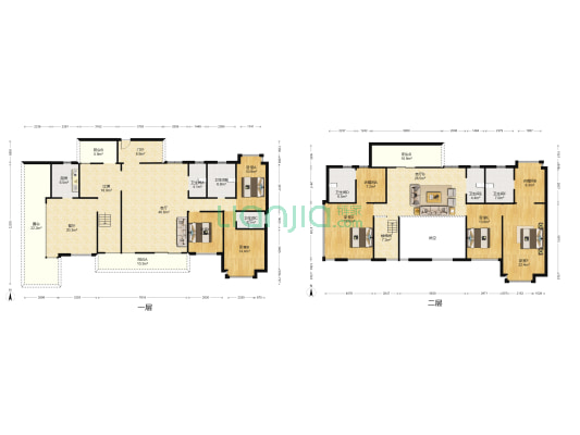 大信溢彩年华 6室3厅6卫 369平方